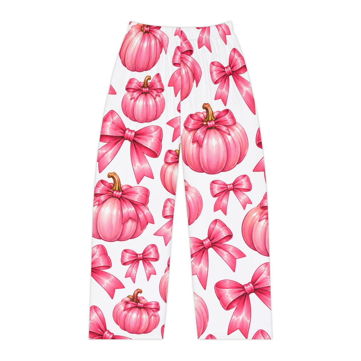 Pink Pumpkin Pajama Pants