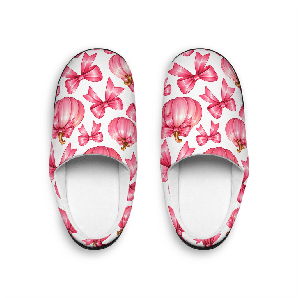 Pink Pumpkin Slippers