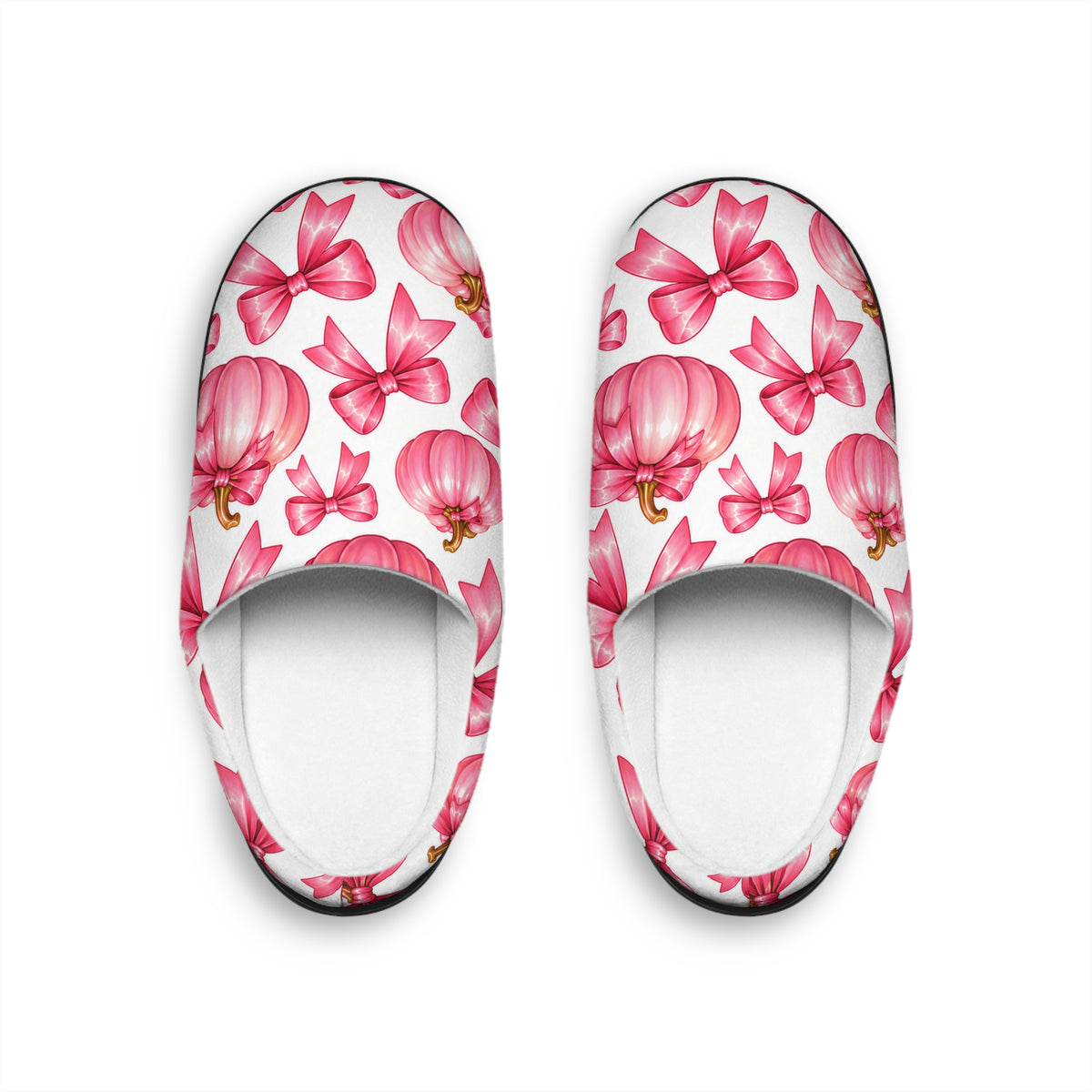 Pink Pumpkin Slippers