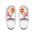 Boo & Boujee Cozy Pink Bow Slippers