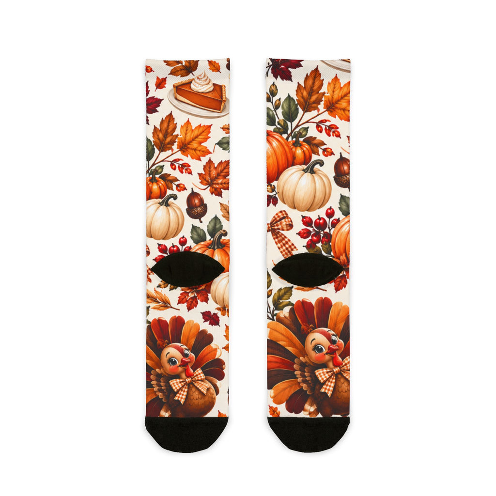 Turkey & Toast Crew Socks