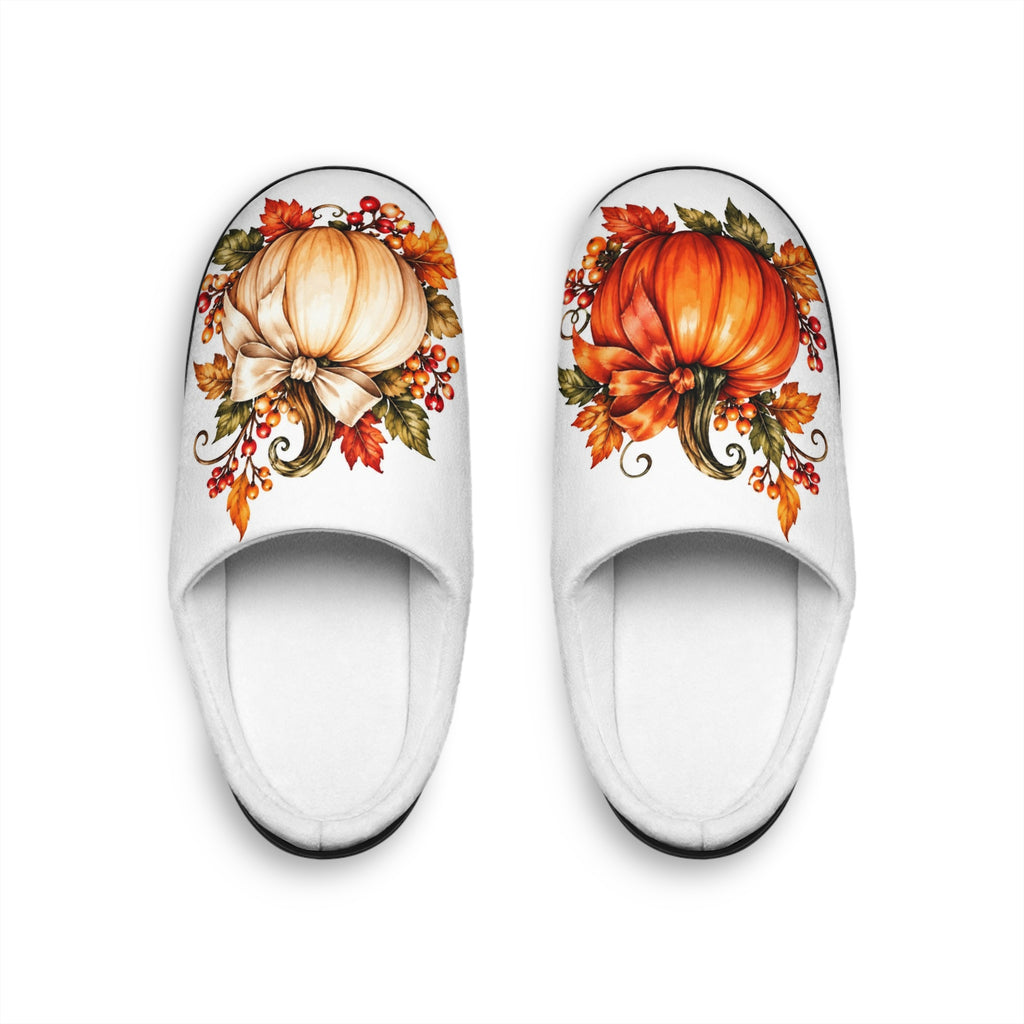 Pumpkin Kisses Women's Indoor Slippers