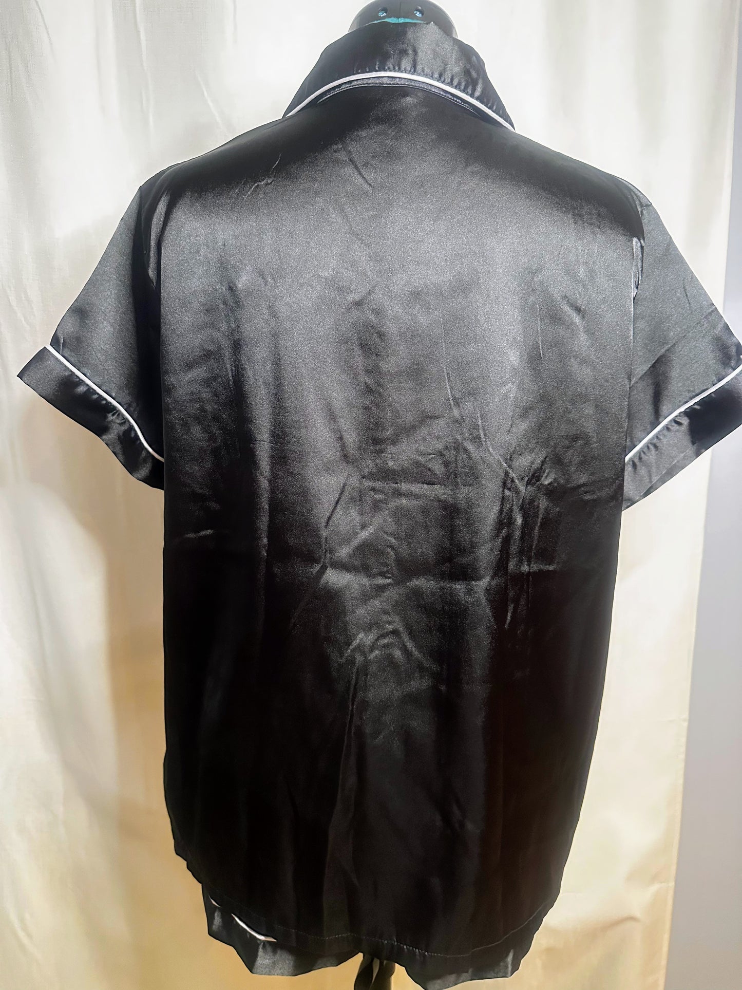 Satin Two-Piece Shorts Set Pajamas (PRE-ORDER)